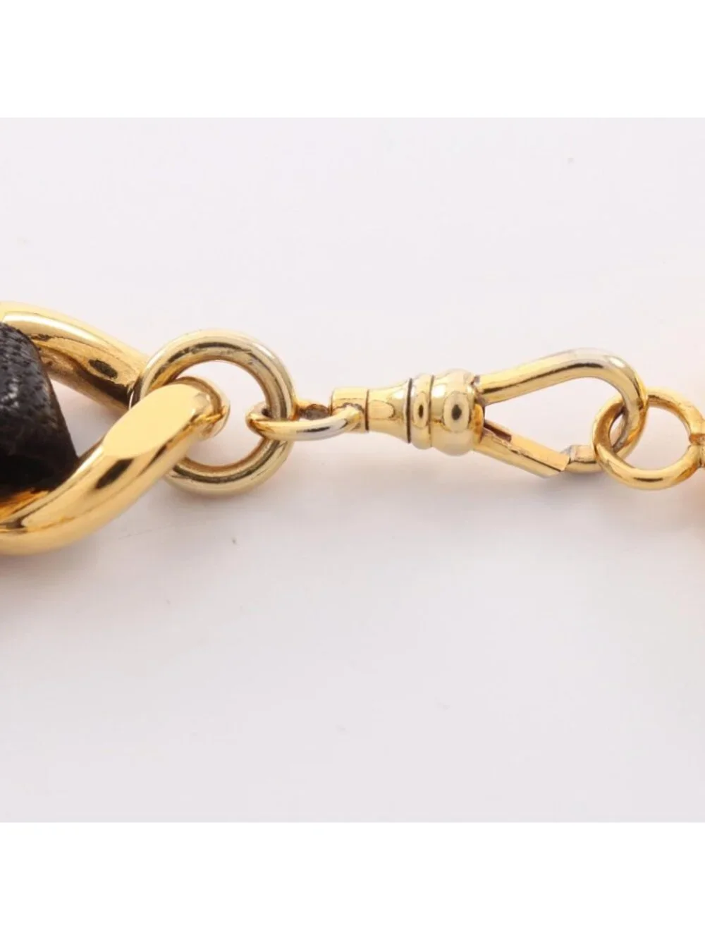Chanel Belt CC Logo Chain Leather